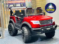 Electric Ride-On Car  Kids Battery Jeep  Big Wheel Ride-On  LED Light
