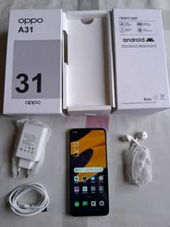 8/256GB OPPO A31 Complete Box charger
