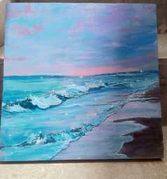 seascape Acrylic painting