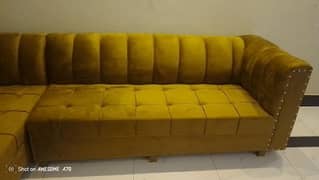 6 seatr l shape sofa