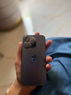 iPhone 14 pro Factory unlock 128 GB with box deep purple