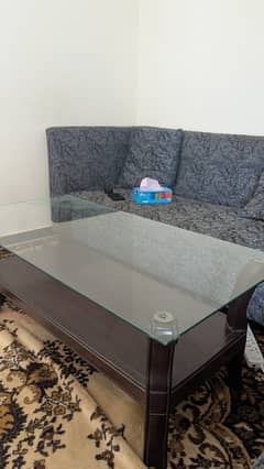 Used Center Table (4 ft - 2 ft dimensions).