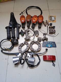 125 And 70 Bike Parts Genuine Parts