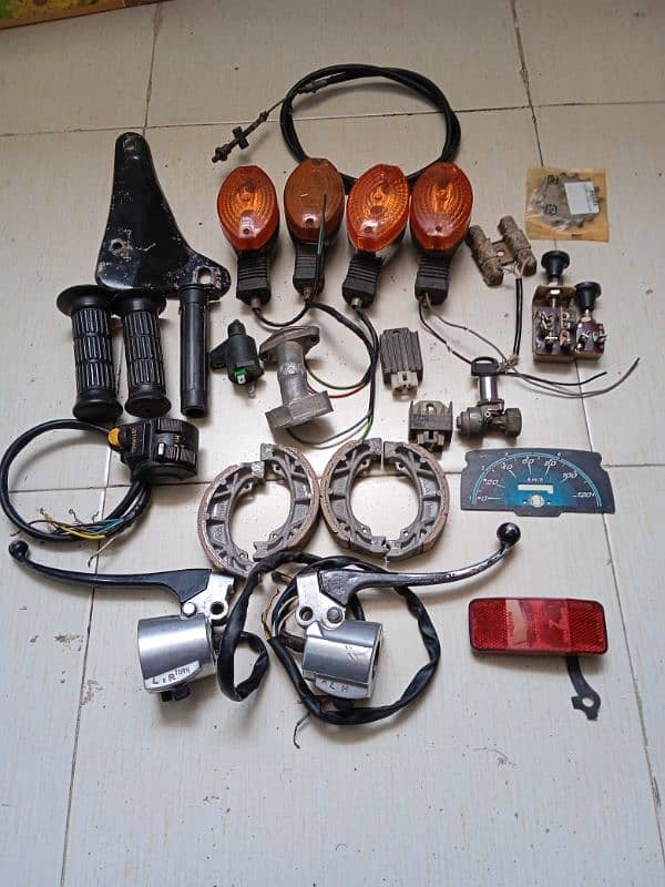 125 And 70 Bike Parts Genuine Parts 0