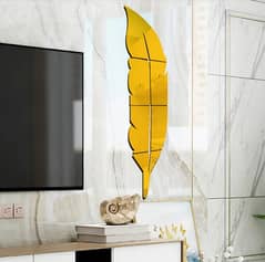 Acrylic Leaf Available for Wall Decor