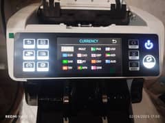 Cash currency note counting machine in Pakistan with fake note detect