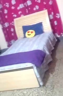 single bed with meters in very good condition