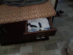 iron stand cabnet  new condition 4 month used only