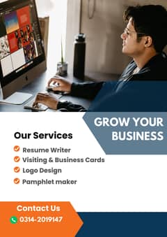 Logo designer / Visiting Cards / Resume Writer