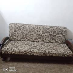 wooden sofa 5 seater and 4 seater