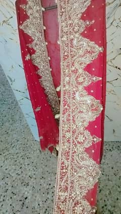 bridal hand work lehnga