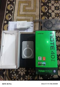 infinix note 40 pro 24 GB ram 256 GB memory