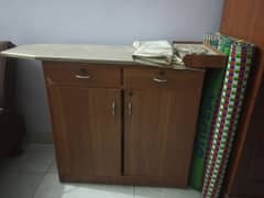 Wooden Iron Stand