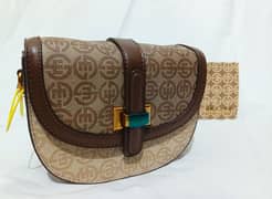 MONICA KIKI Original imported Hand Bag with Starp.