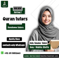 Hiring Quran Female Quran Teachers