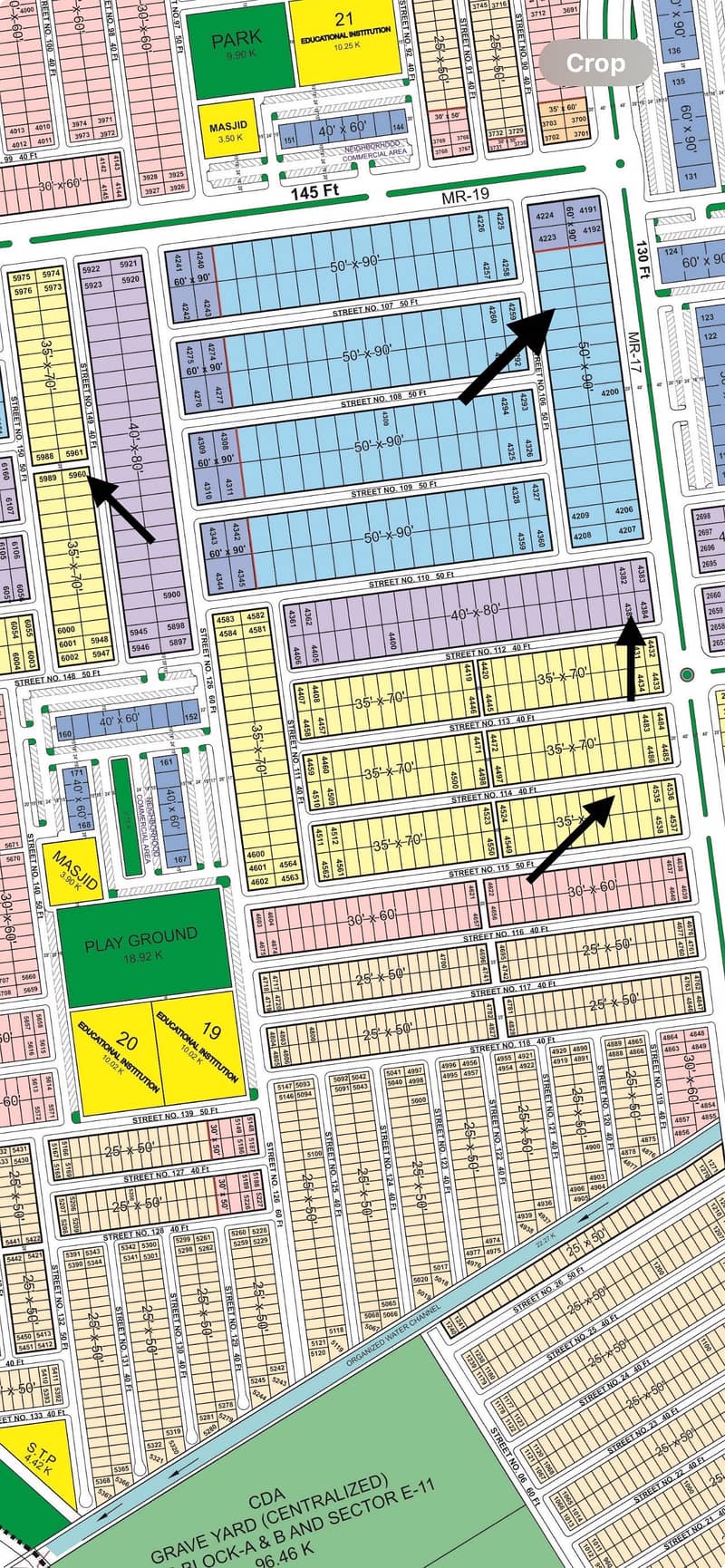 Multi garden Sector B17, Block G 10,14 and 18 Marla plot for sale 0