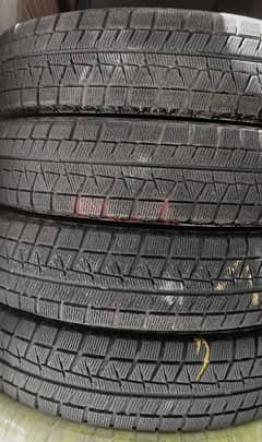 155/80 R13 Bridgestone Tyres Like New