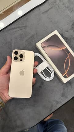 iPhone 16Pro Max 256gb Full Sim Time