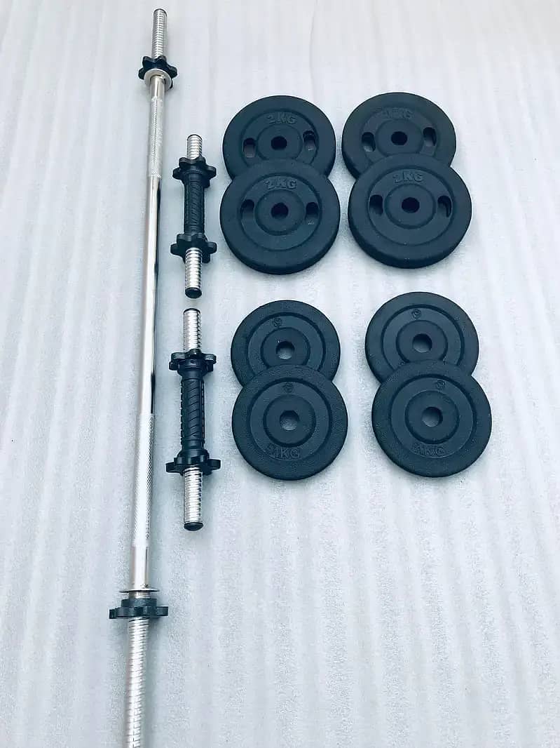 DUMBELL RODS / WEIGHT PLATES  / RUBBER COATED DUMBELLS / STRAIGHT RODS 4
