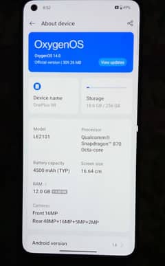 One Plus 9 R For Sale