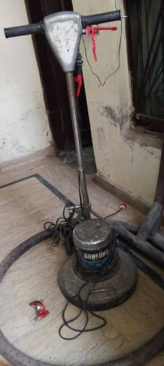 scrub machine