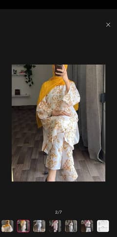 stylish Era stitched rangreeza 2pic dress for women girl