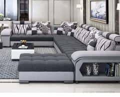Sofa 9 seater brand new with 10 cosions