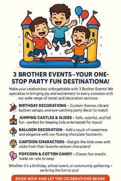 Themed Jumping Castles Rental|Birthday Decorations|Balloon Decor
