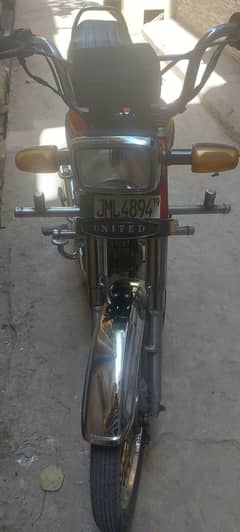 United 70cc bike October 2019