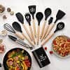 12 Pcs Silicone Cooking Utensils Kitchen Utensil Set | Heat Resistant