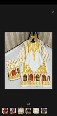 stylish Era stitched rangreeza 2pic dress for women girl
