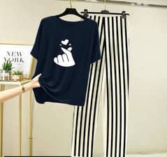 2 pcs stiched sleepwear for women