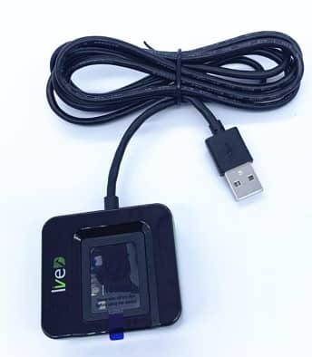 ZKT LIVE20R HIGH PERFORMANCE FINGERPRINT READER SYSTEM SUPPORTED (ANDR 1