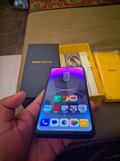 Poco X3 Pro 8/256gb Camplte box official PTA approved condition 10by10