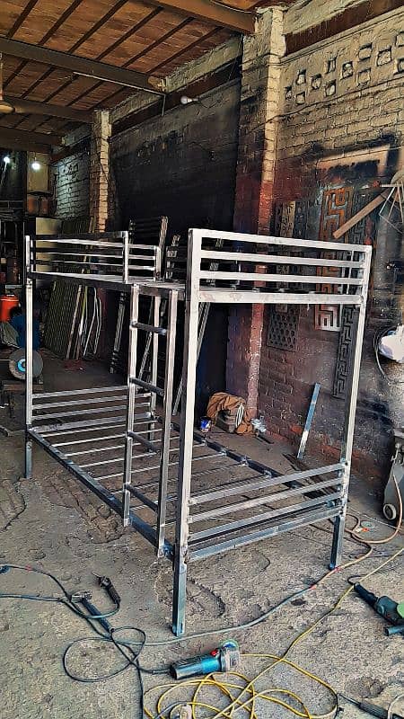 Metal Bunk Bed,  Double Bed/ Triple story bunk Beds Available. 3