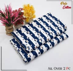 2 pcs Unstitched Lawn Fabric.