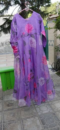 Purple/ Lavender frock ( Full Length) Sowears