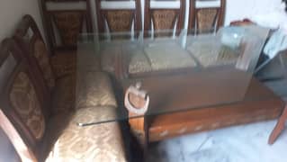 dining table for sale ha tora buhat use howa condition new ha bilkul