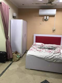 Separate Fully Furnished One Bed Is Available For Rent In Dha Phase 3 Near Packages Mall Lahore