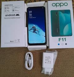 OPPO F11, 8/256GB Complete Box charger New