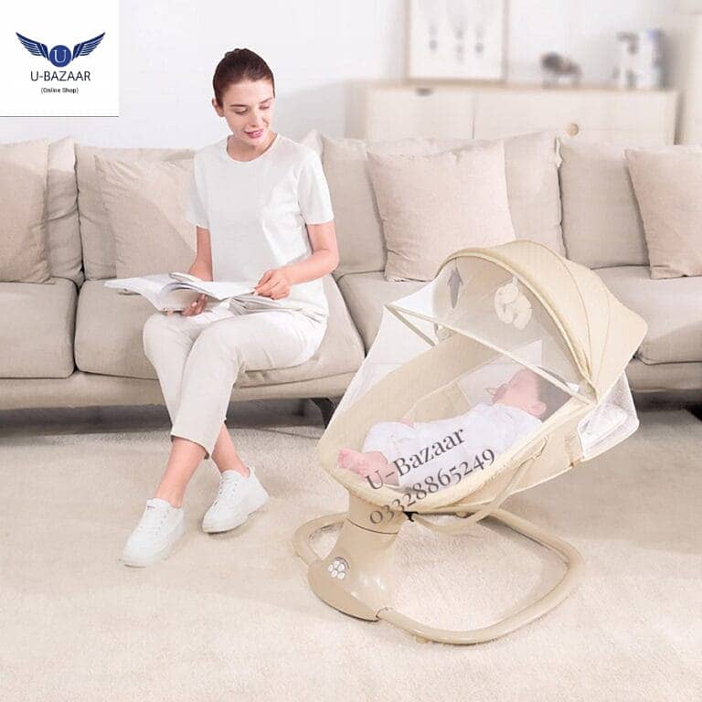 Mastela Brand Best Baby Electric Swing for Sale In Pak 5