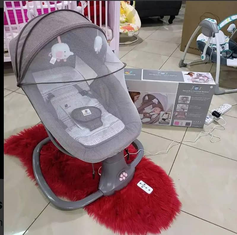 Mastela Brand Best Baby Electric Swing for Sale In Pak 7