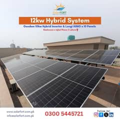 12kw Hybrid System Complete with lithium battery | Solar system
