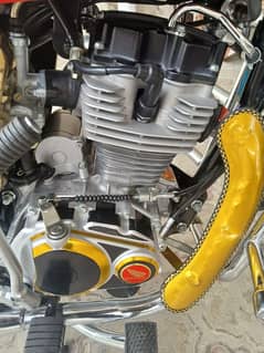 honda cg 125 special edition gold