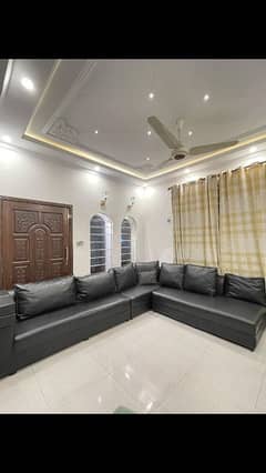 WhatsApp (0332-8762588) 8 seater luxury leather sofa for sale