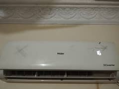 Haier 1 ton Inverter 2 season used