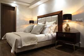 Lavishly furnished Luxurious 2-Bedroom Apartment Available For Rent At MM Alam Road, Gulberg Lahore