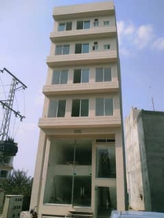 Brand New Architectural Designed Office 900 Sq Feet In Bankers Town At Ring Road Adjacent To DHA Phase-5 For Rent