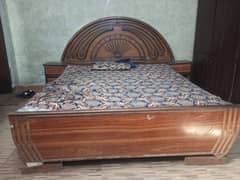 1 Bed, 1 Sofa Set, 1 Dressing table, 1 small bed
