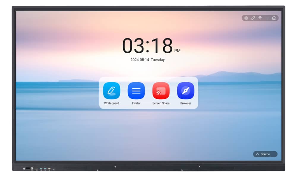 Interactive Flat Panel Smart Display Touchscreen Classroom 03233677253 0
